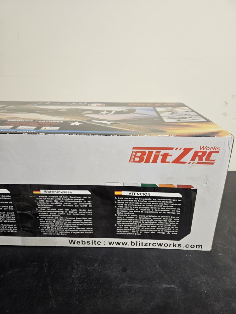 BLITZ RC P-40 PRISTINE NEW IN BOX ***No REMOTE