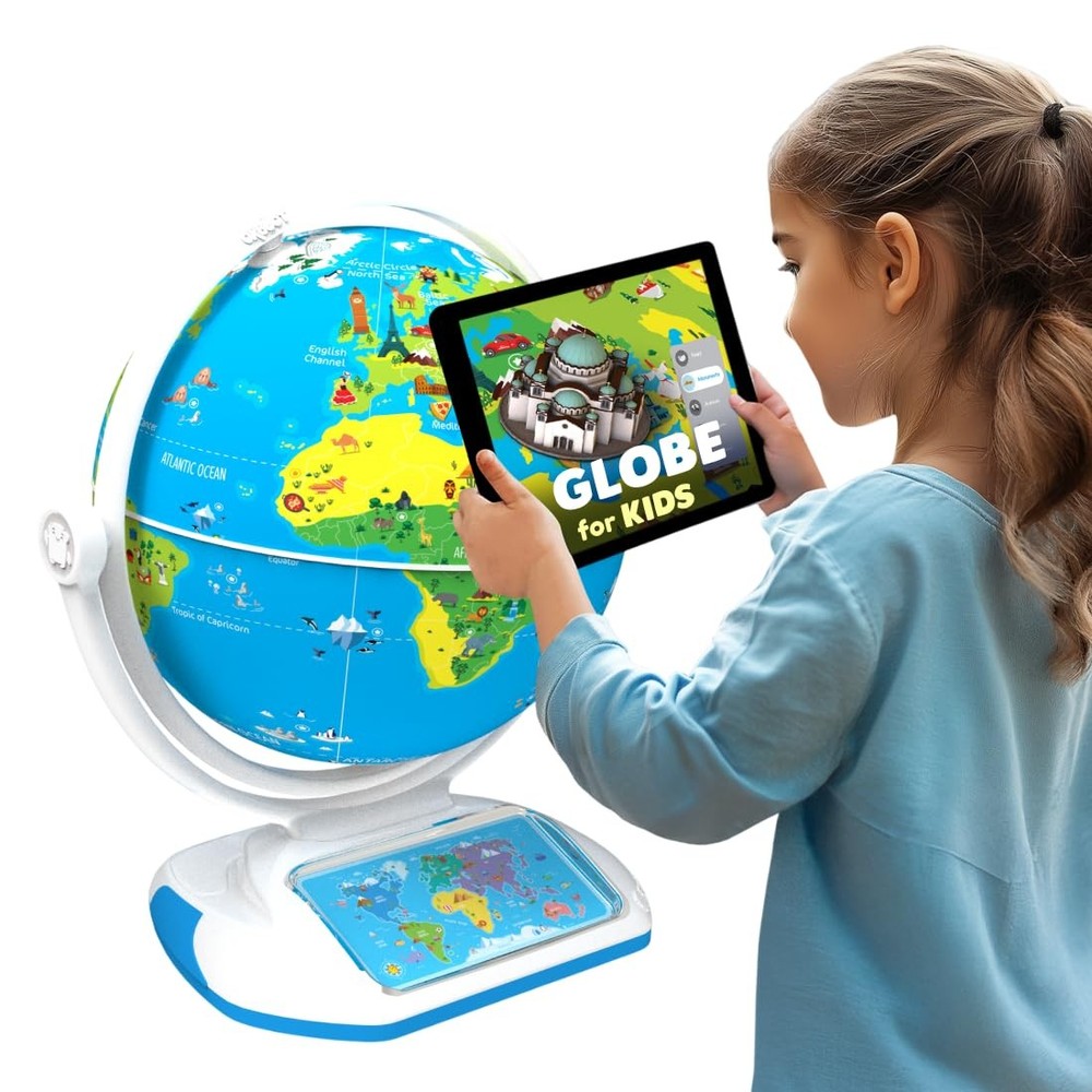 Interactive Globe for Kids – Earth Explorer: Tech Powered