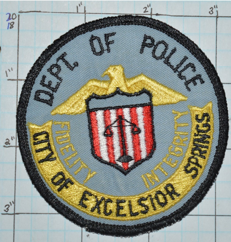 MISSOURI, EXCELSIOR SPRINGS POLICE DEPT PATCH