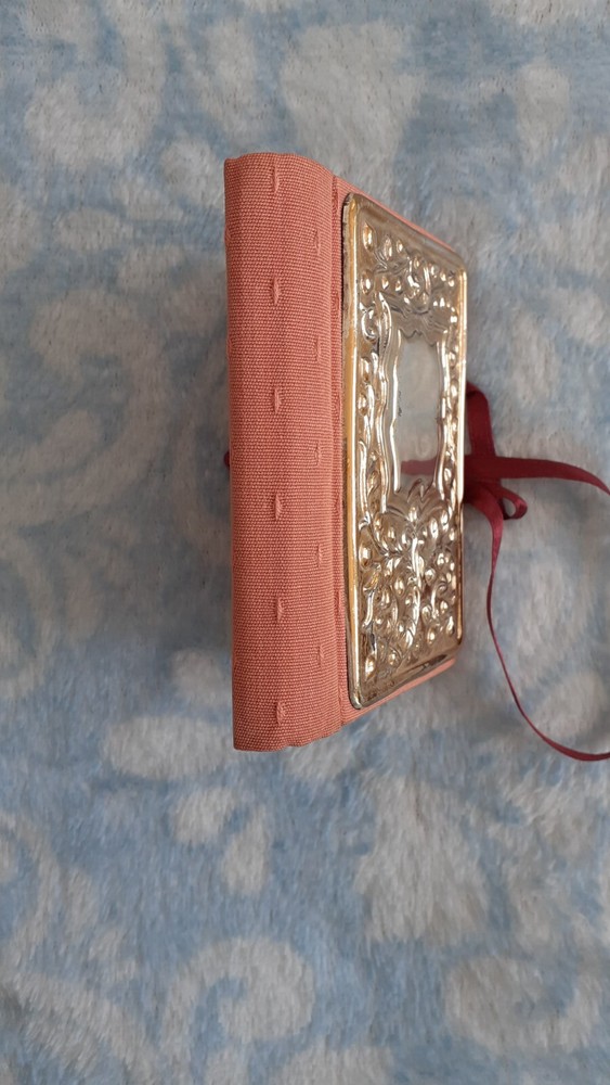 Vintage 925 Silver Mini Diary Holder