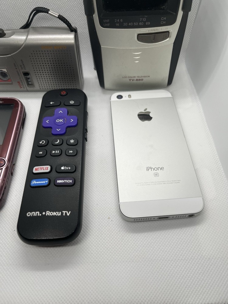 Electronics Lot Of 5 Untested, iPhone, Sony VOR,