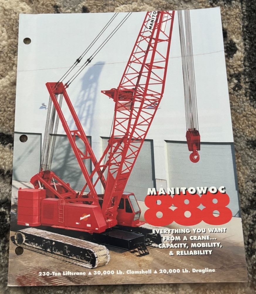 Manitowoc 888 Crane Brochure AMIL25