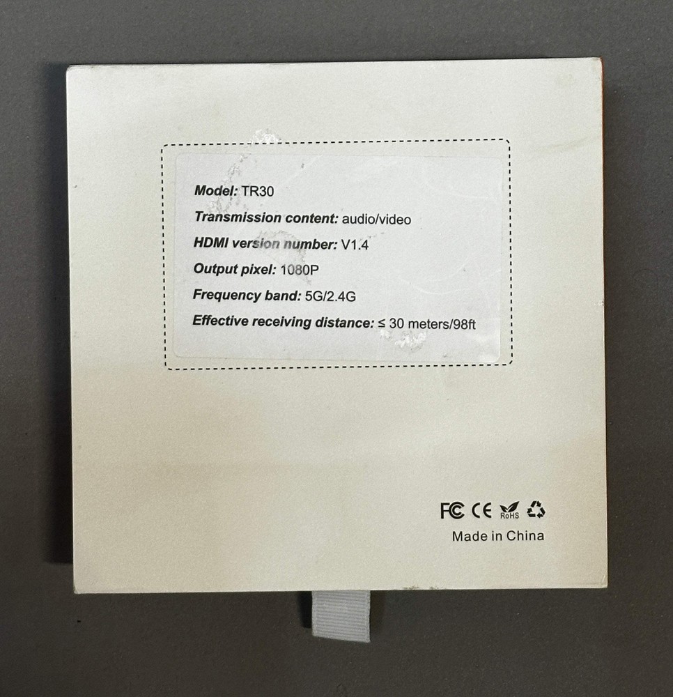 TPUFO Wireless HDMI Transmitter Receiver Plug & Play Extender