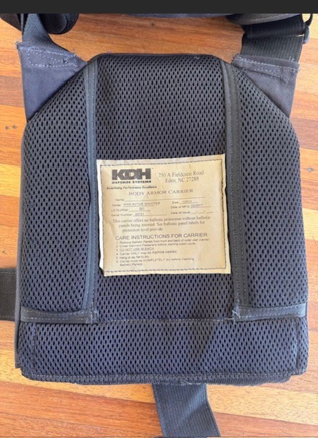 ​KDH Defense Systems Active Shooter Plate carrier