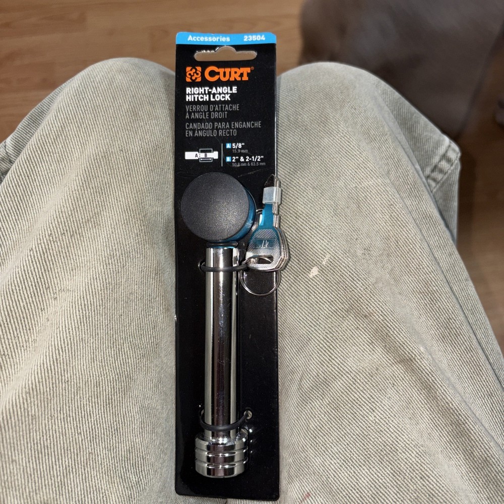 Curt Right Angle Hitch Lock