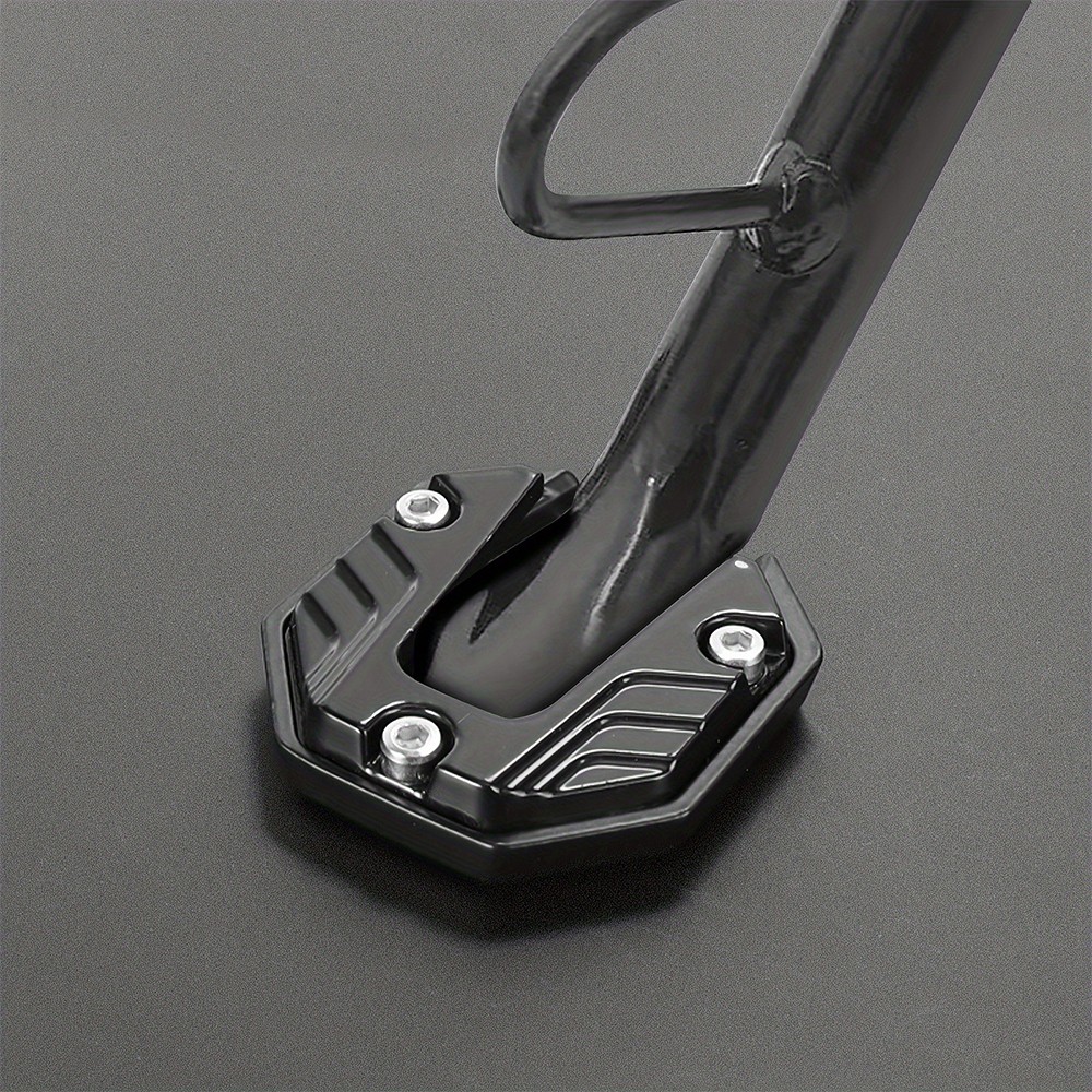 Practical Motorcycle Side Stand Foot Extended Base Fits Stability & Parking Use