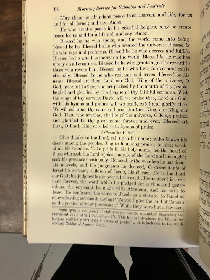 LARGE TYPE EDITION Prayer Book For Sabbath & Festivals Philip Birnbaum
