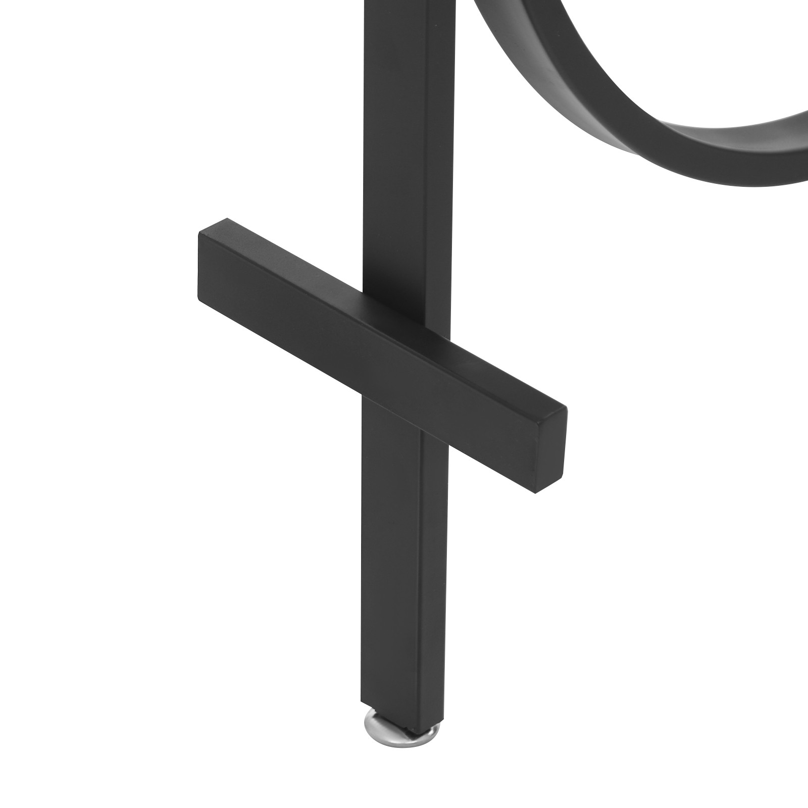 Clothes Display Stand, Black Clothes Display Rack, Freestanding Garment Rack