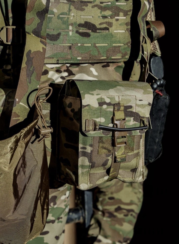New STP Multicam Utility Pouch / M60 With release Handle. - SEAL DEVGRU NSW SOF