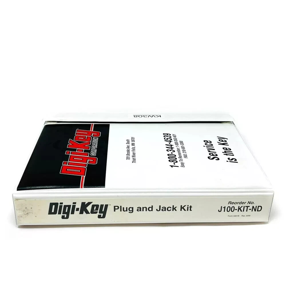 Digi Key J100-KIT-ND Plug, Jack Kit - Jacks, Plugs, Banana Jacks Binding Posts