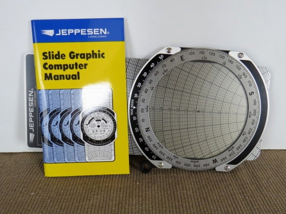 Boeing Jeppesen Slide Graphic Flight Computer JS514105