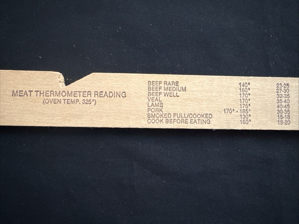 Hershey’s Chocolate World Push/Pull Oven Stick/Ruler