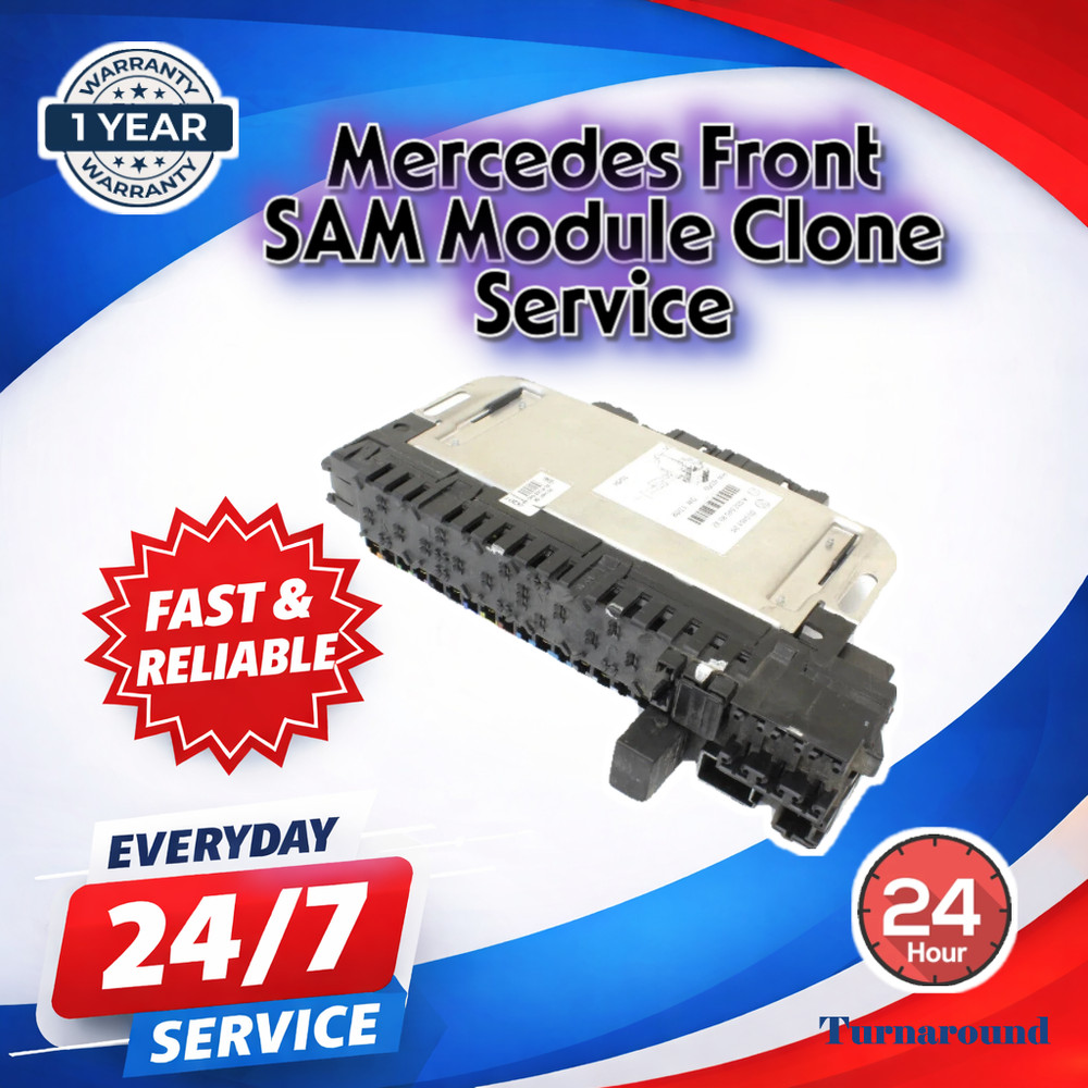 Mercedes Front SAM Module Clone Service Front Fuse Box Clone.