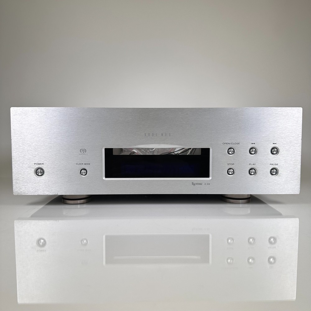 Esoteric X-03 SACD Player; Silver; AS-IS