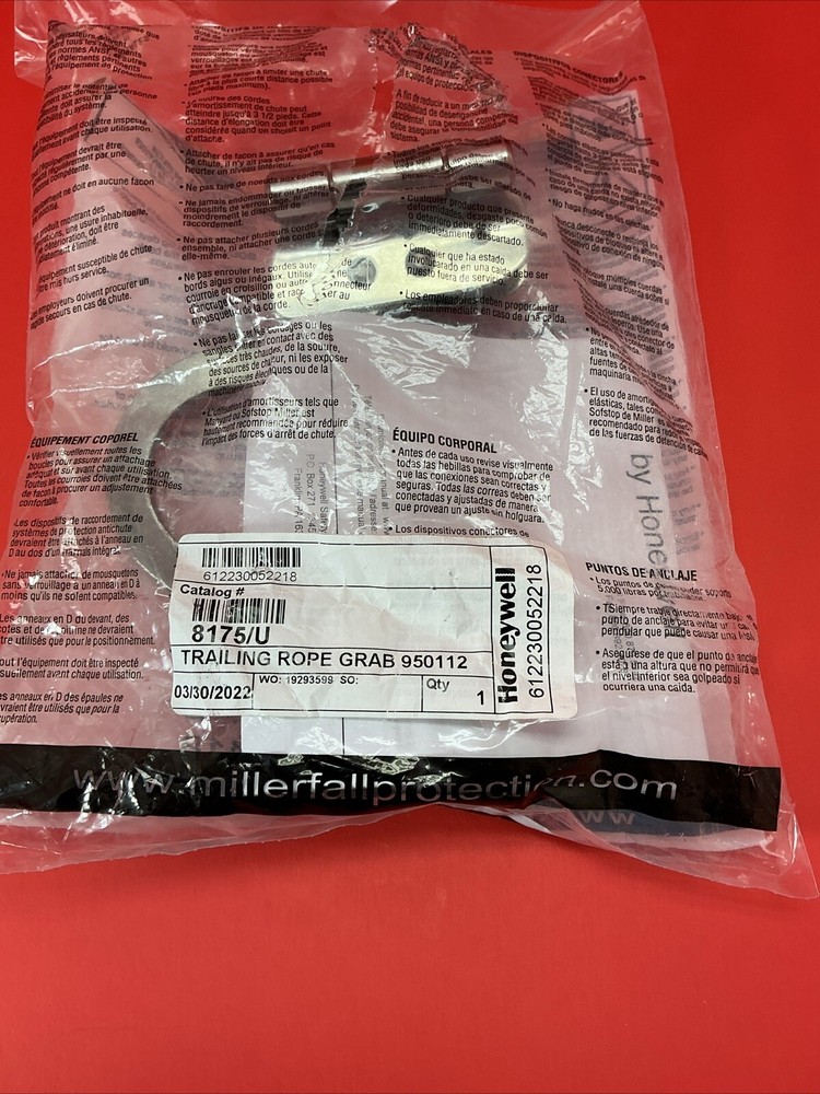 MILLER TRAILING ROPE GRAB 8175/U