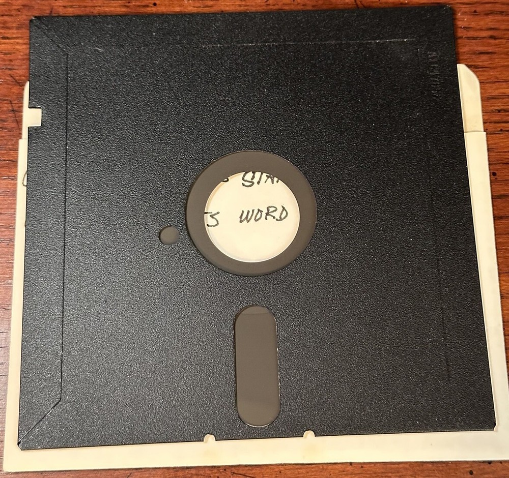 Cosmo Corp Computer Program Diskette IBM PC Tandy Word Processor 5.25” Floppy