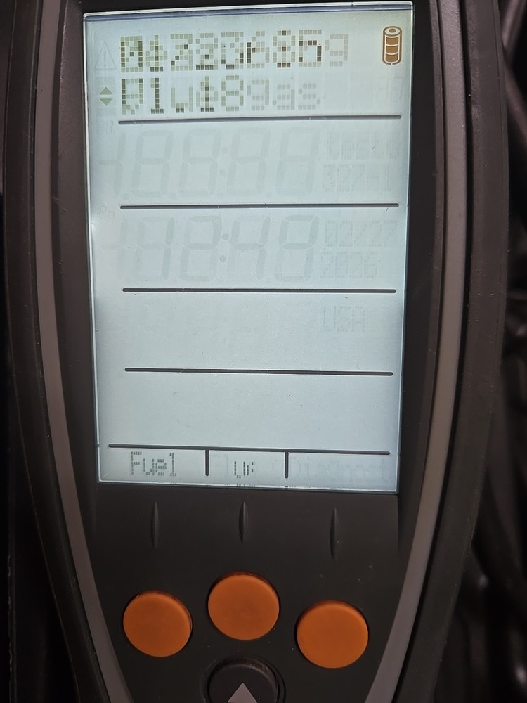 Testo 327-1 Flue Gas Analyzer Kit with printer