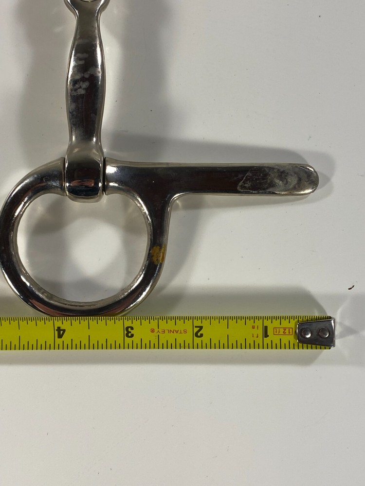 Chrome Pony Snaffle Bit Horse Tack