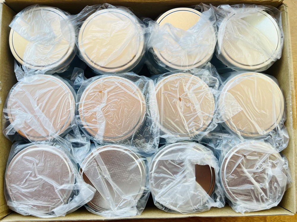 24 pack candle making tins 8oz empty jars.