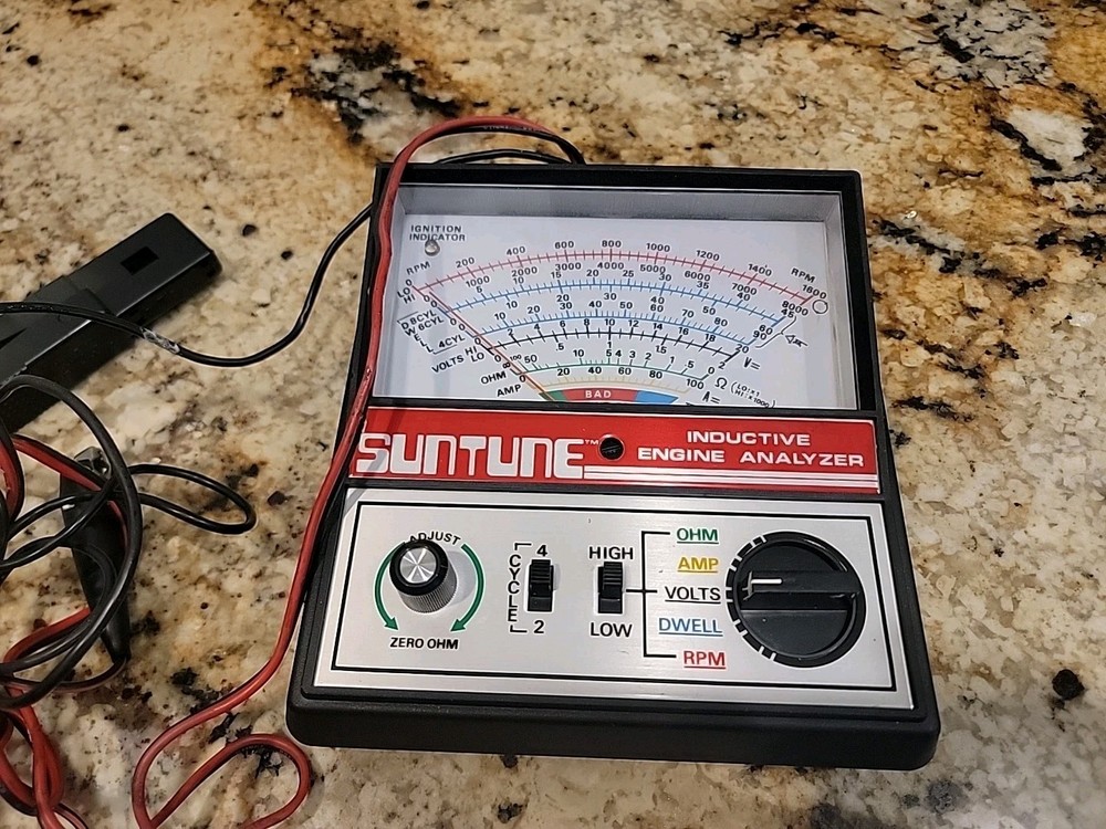 SUNTUNE Inductive Engine Analyzer Model CP7673 Working Condition
