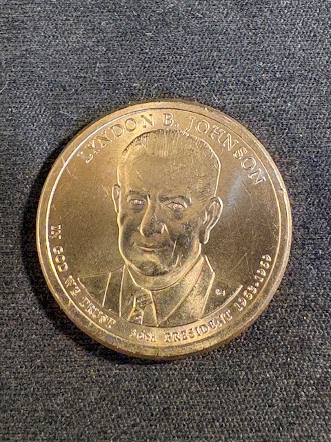 2015 P Lyndon B. Johnson Dollar MS