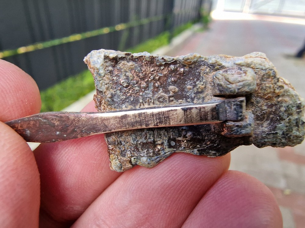 WW2 Original German Badges Front Item Relic.