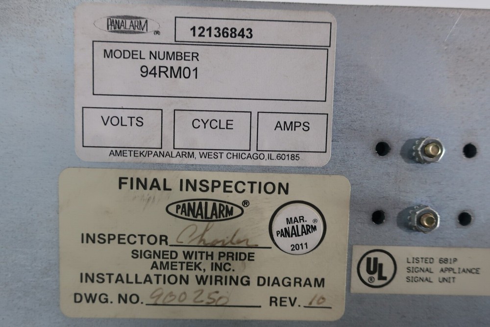 Panalarm 94RM01 Chassis Module