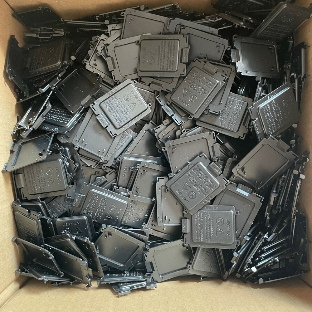 500PCS    CPU Socket Protector Cover LGA115X LGA 1150 1155 1156
