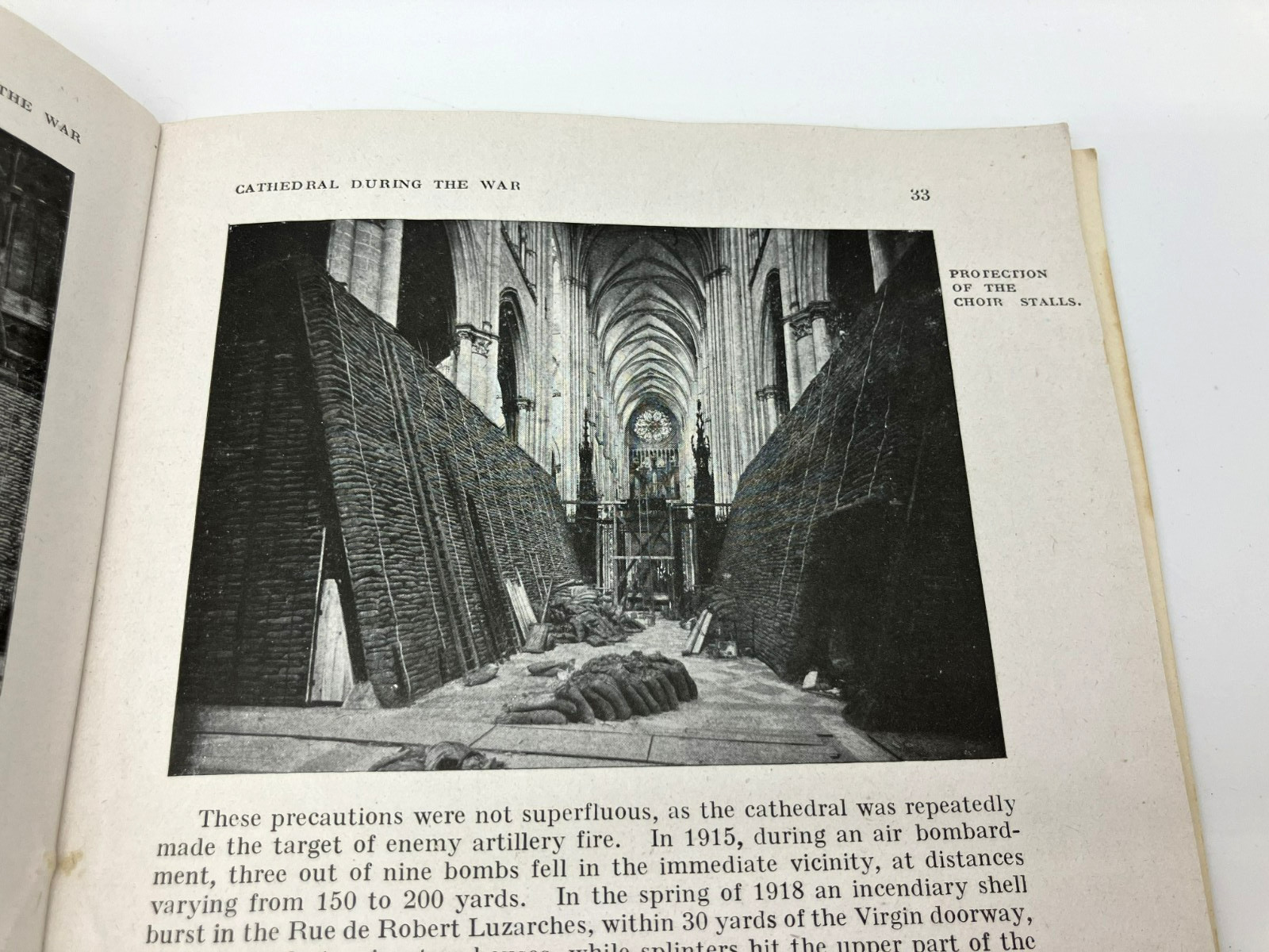 Antique 1919 WWI AMIENS Before And During The War Michelin Illustrated Guide