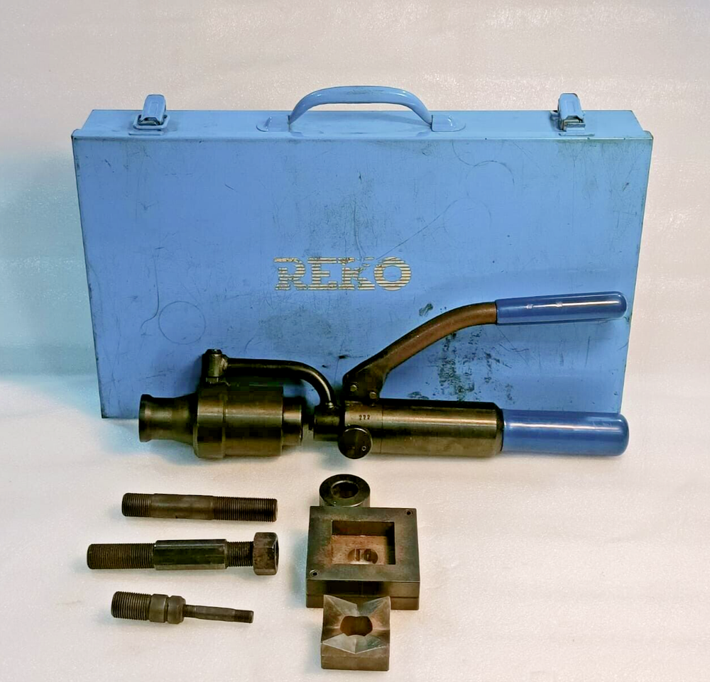 REKO Punch driver sets Hand hydraulic punch driver & accessories
