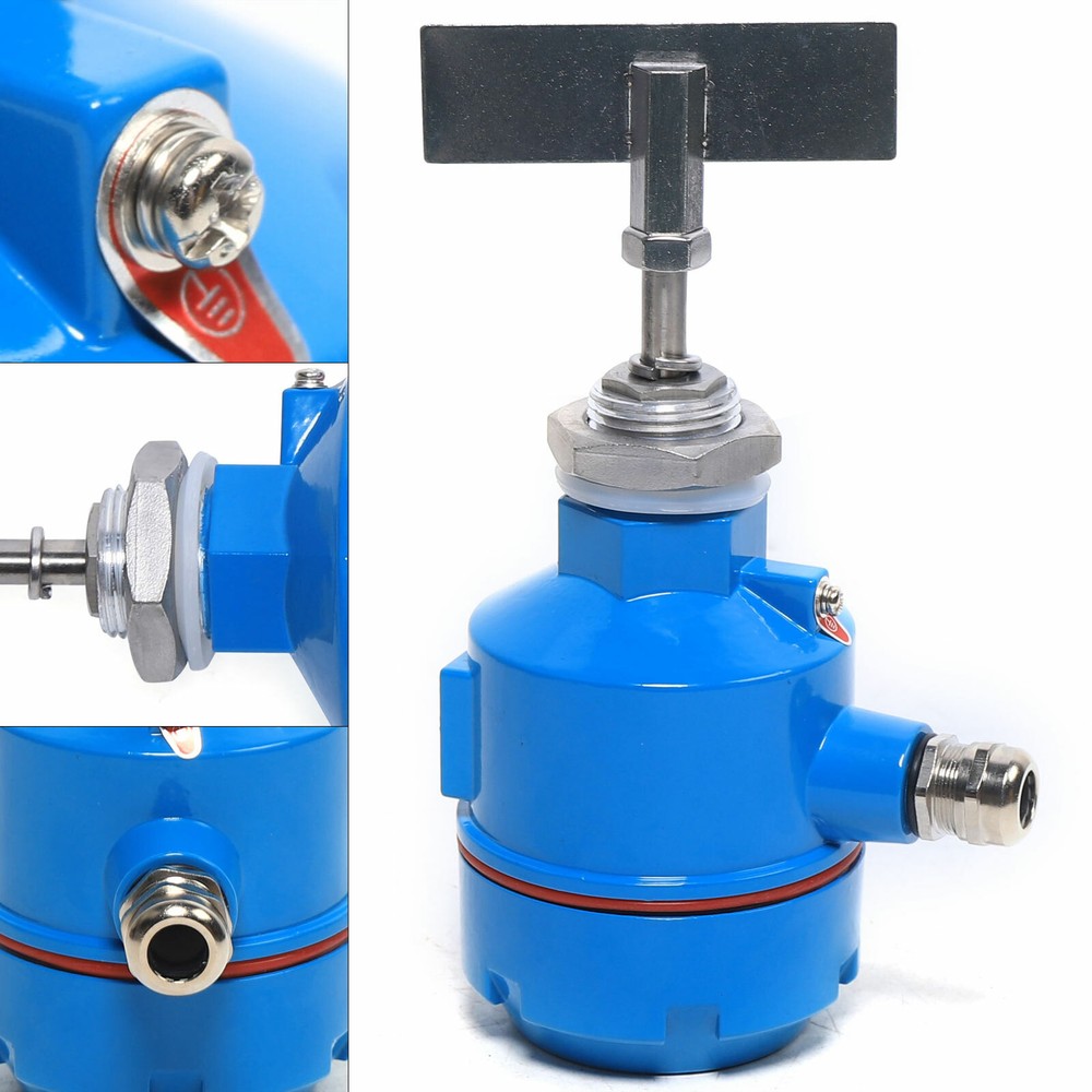 Rotary Paddle Level Sensor Level Switch Fit Powder Bin Detect Control Switch 24v