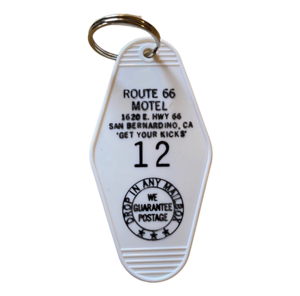 ROUTE 66 MOTEL keytag