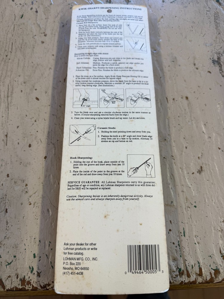 Lohman Ceramic Knife Sharpening System