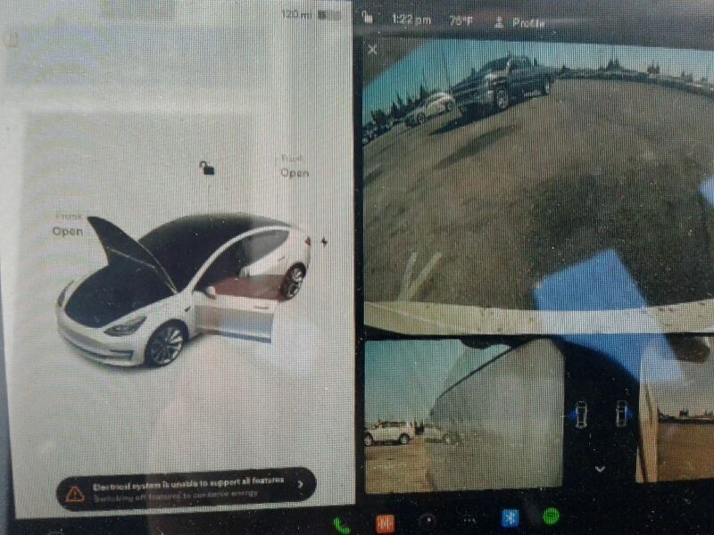 TESLA 3 2021 Camera/Projector 120975