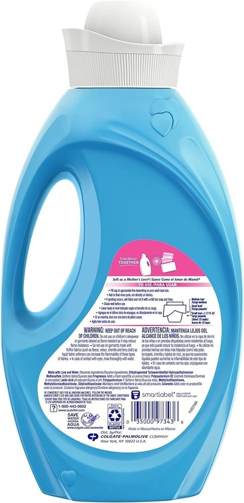 Suavitel Fabric Softener 46 Fl Oz