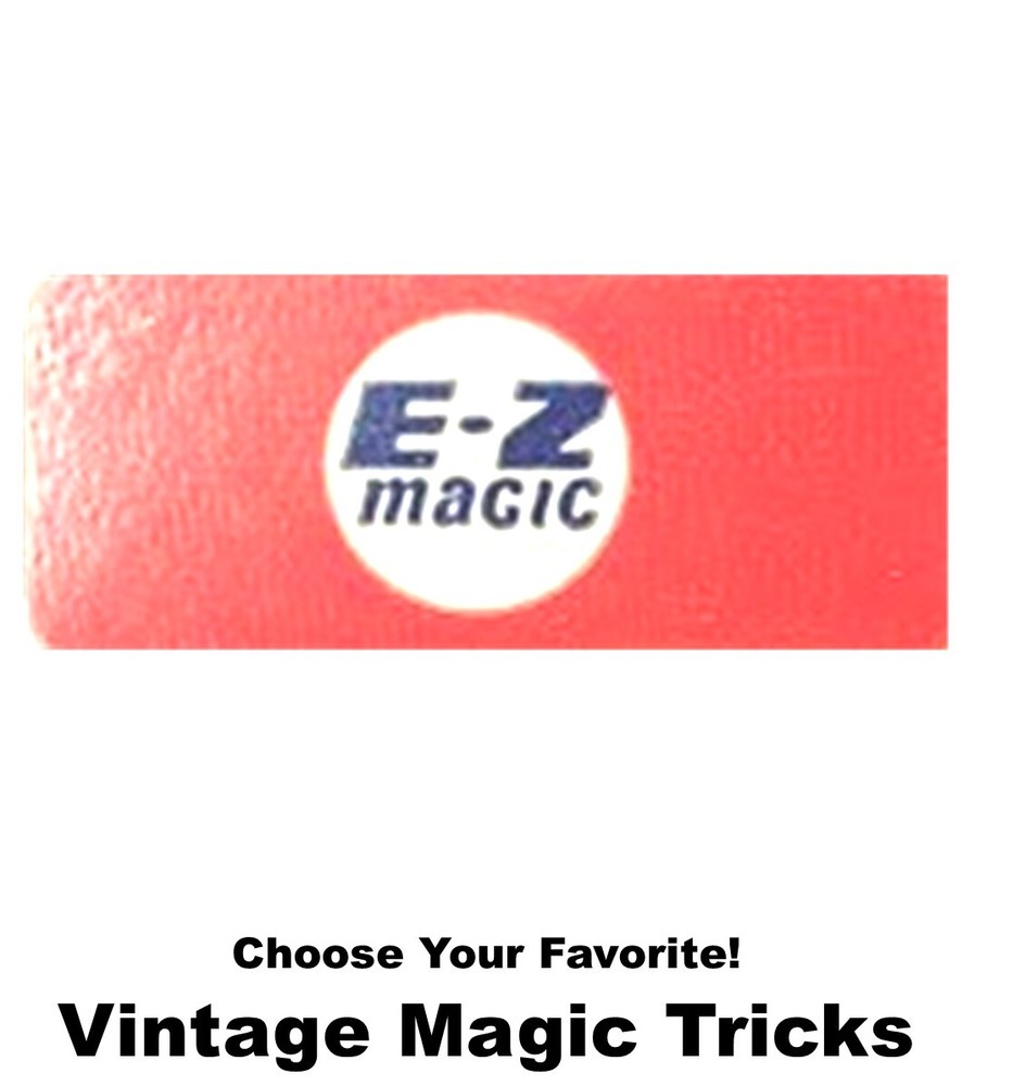 Vintage Magic Tricks-EZ Magic & Royal Magic-Pick!