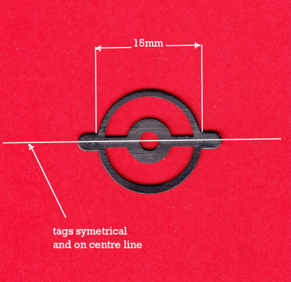 Parker Hale Matchmaker foresight 15mm Target sight element set std ring BSA, etc