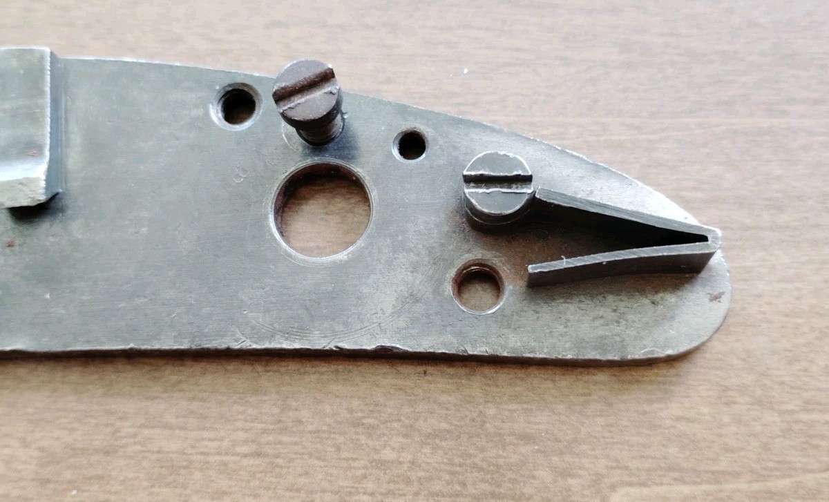 ORIGINAL US ARMY SPRINGFIELD LOCK PLATE