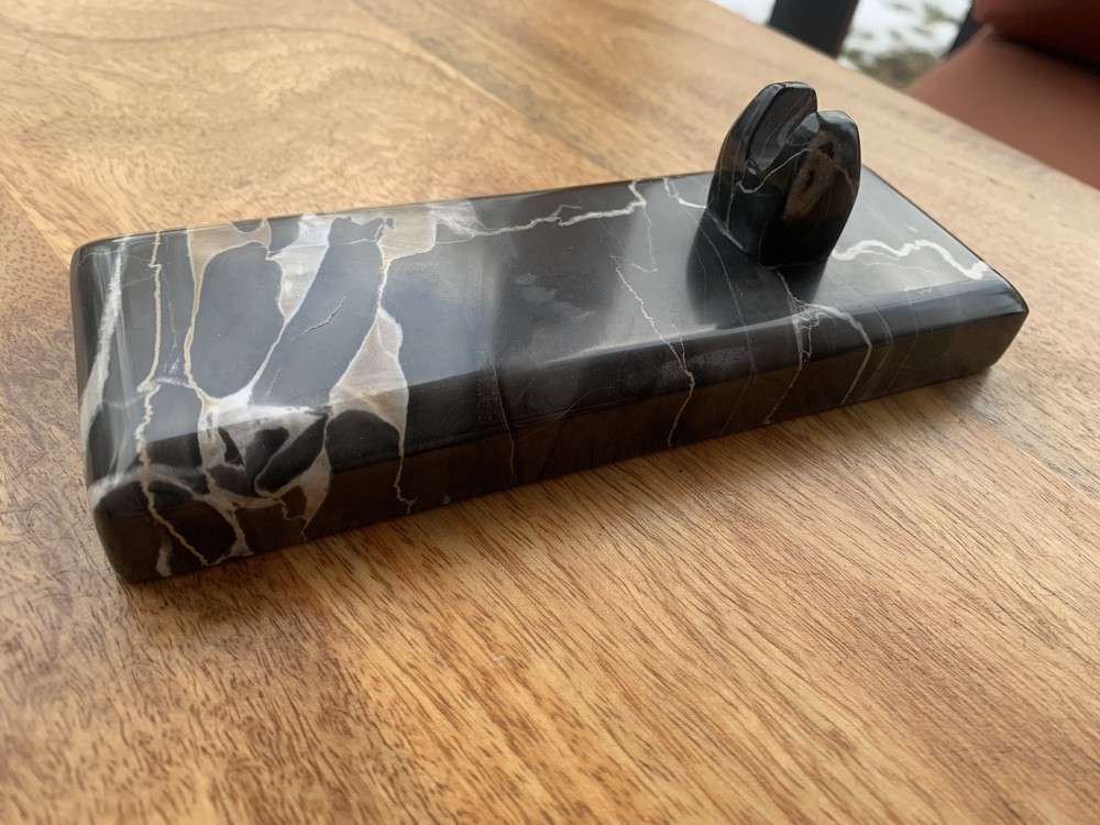Custom Tommy Masingale Stone Knife Stand