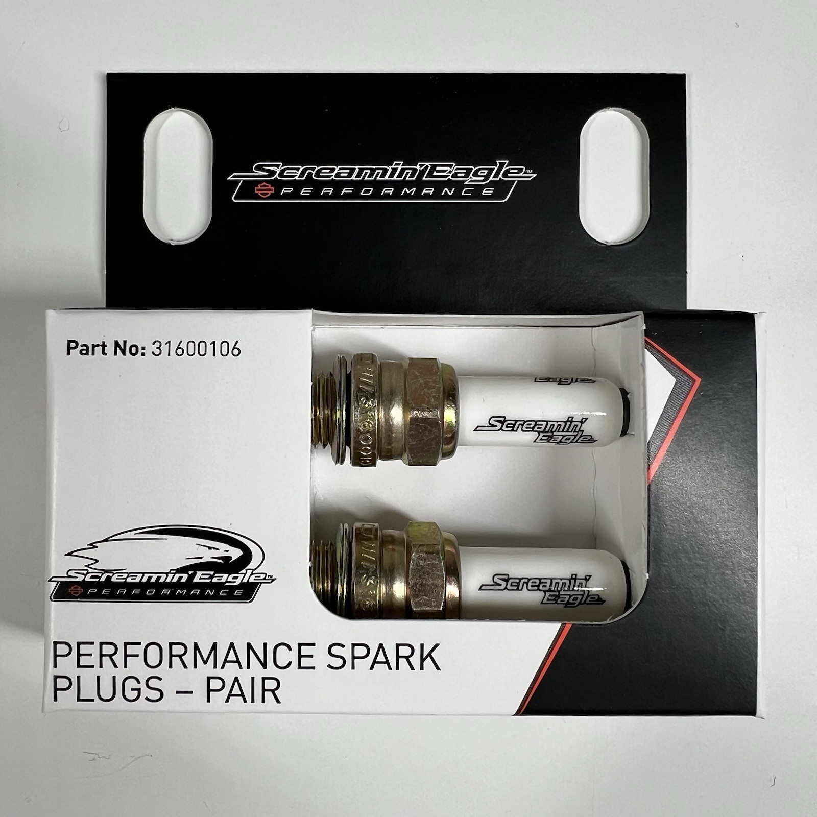 Harley Davidson Screamin Eagle Performance Spark Plugs Pair OEM Genuine 31600106