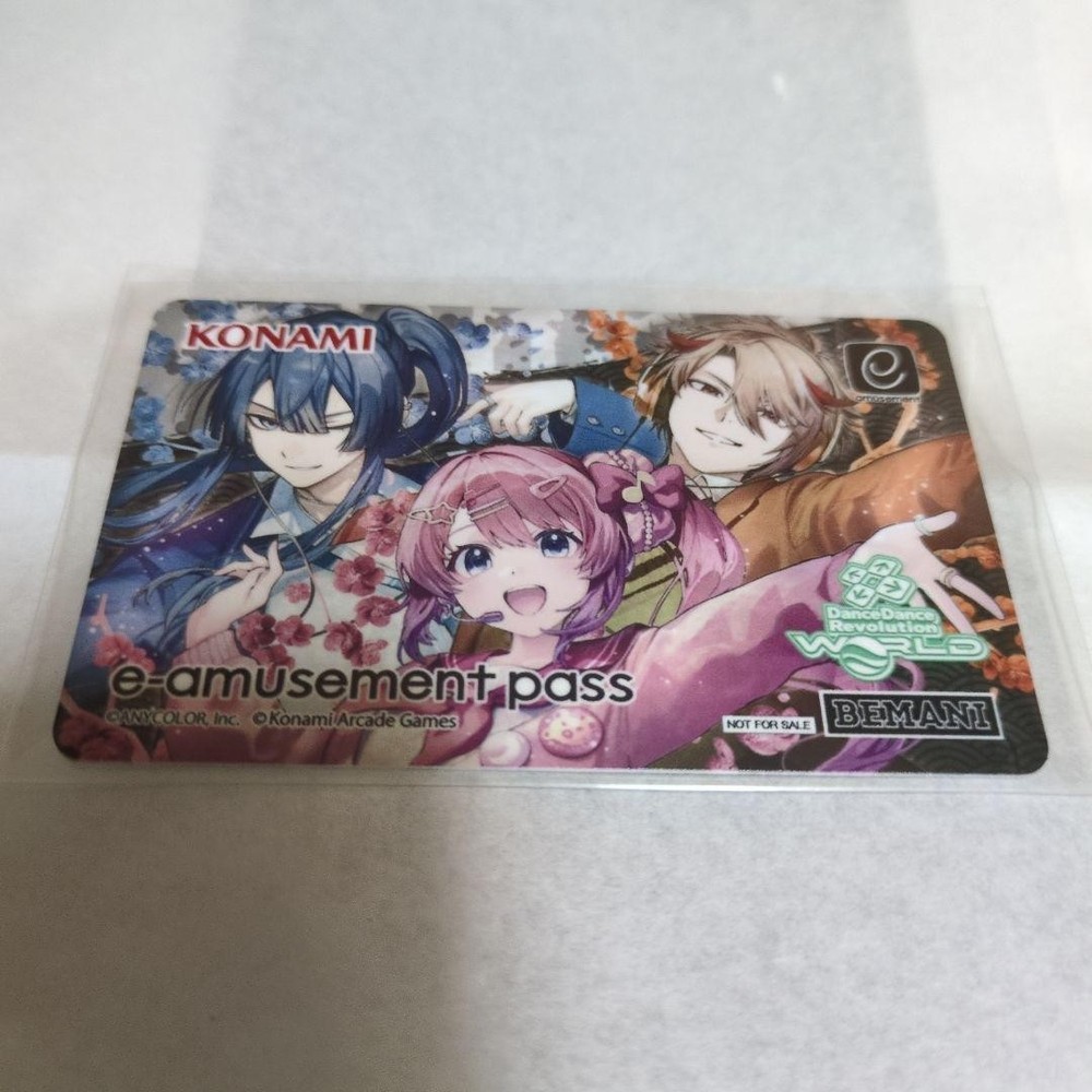 Nijisanji Konami E-Amusement Pass