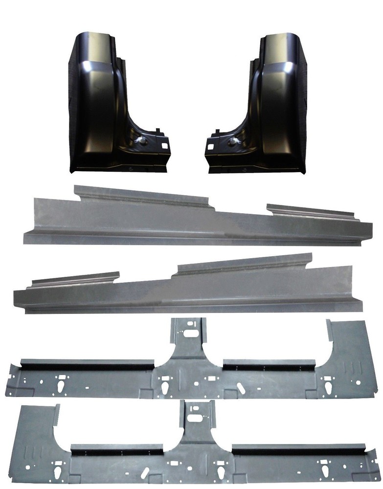 1999-2017 Ford Super Duty Crew Cab Inner & Full outer Rocker Panel & Cab Corners