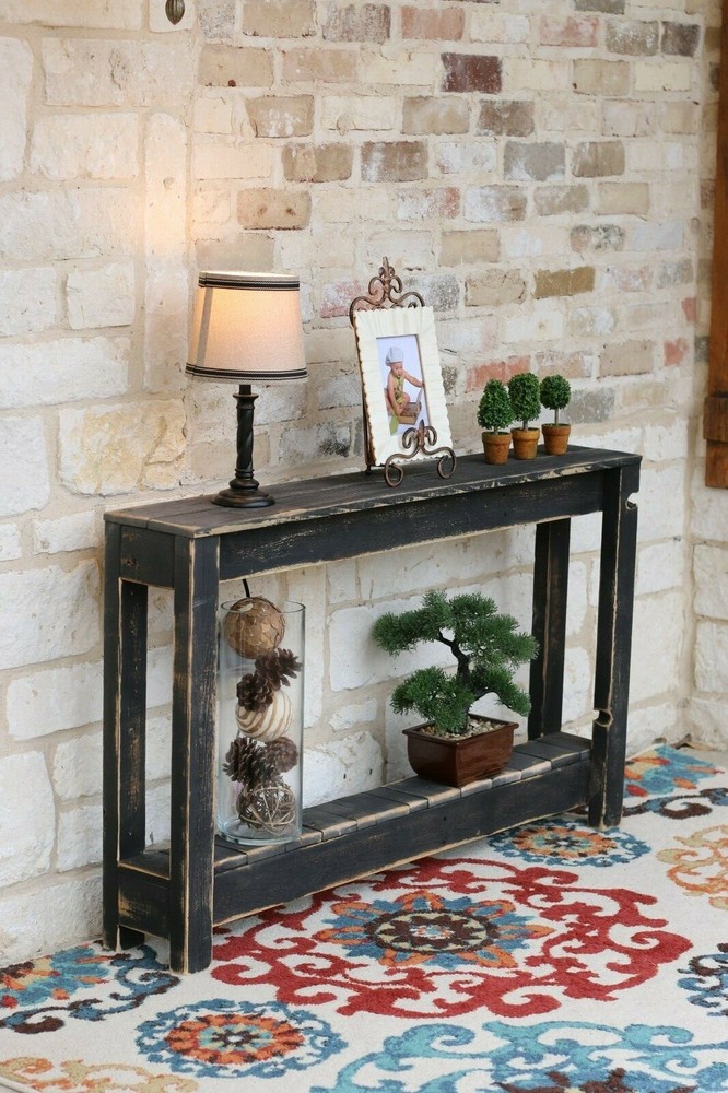 Rustic Entry Way Table 46''