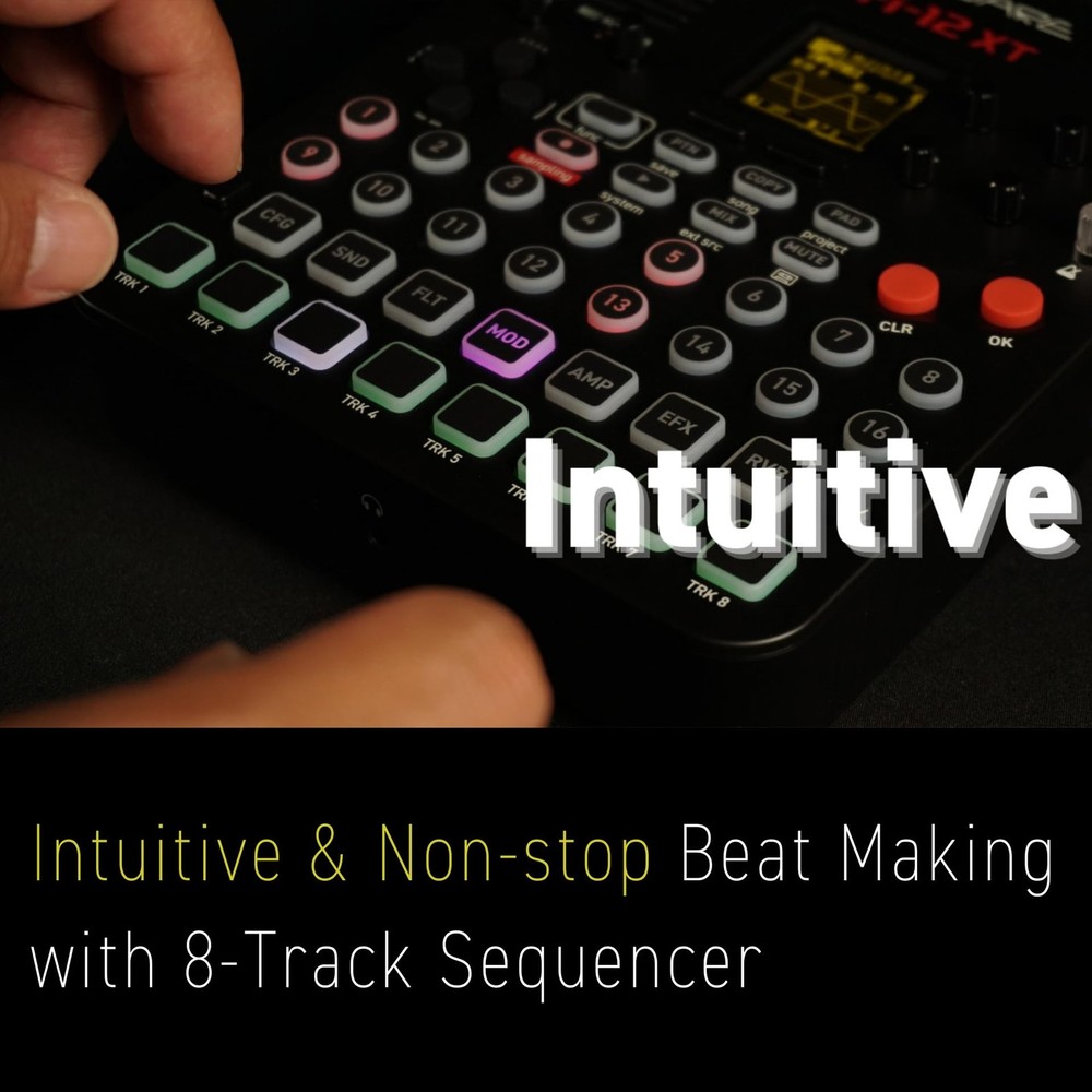 Sonicware Lofi-12 XT [Low-Resolution Digitizing Sampler] 12kHz/24kHz sampling +