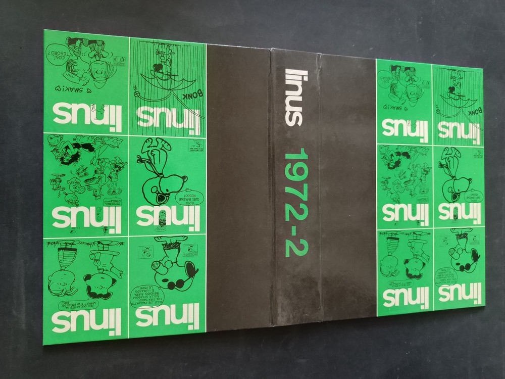 LINUS 1973-1 cardboard binder