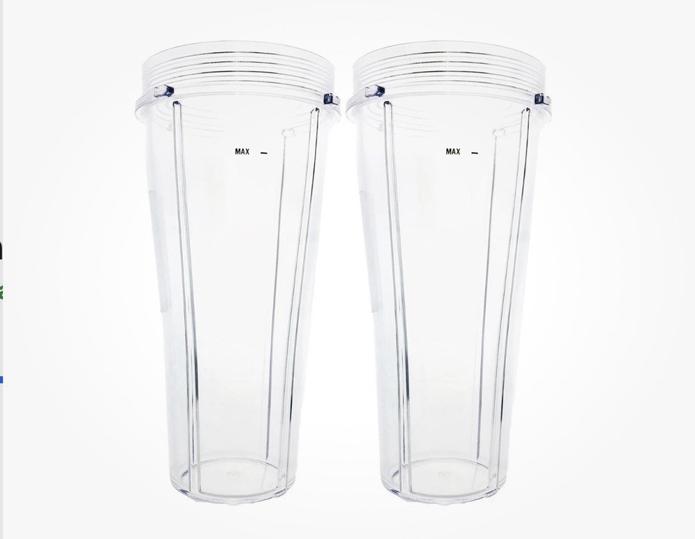 2 Pack Replacement 24 Oz Cup for Ninja Blender CT680W