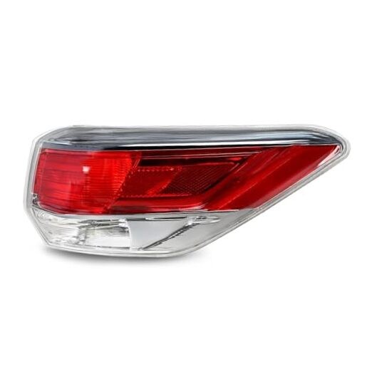 Outer Tail Light Passenger Side Compatible with Highlander 2014 2015 2016 Right