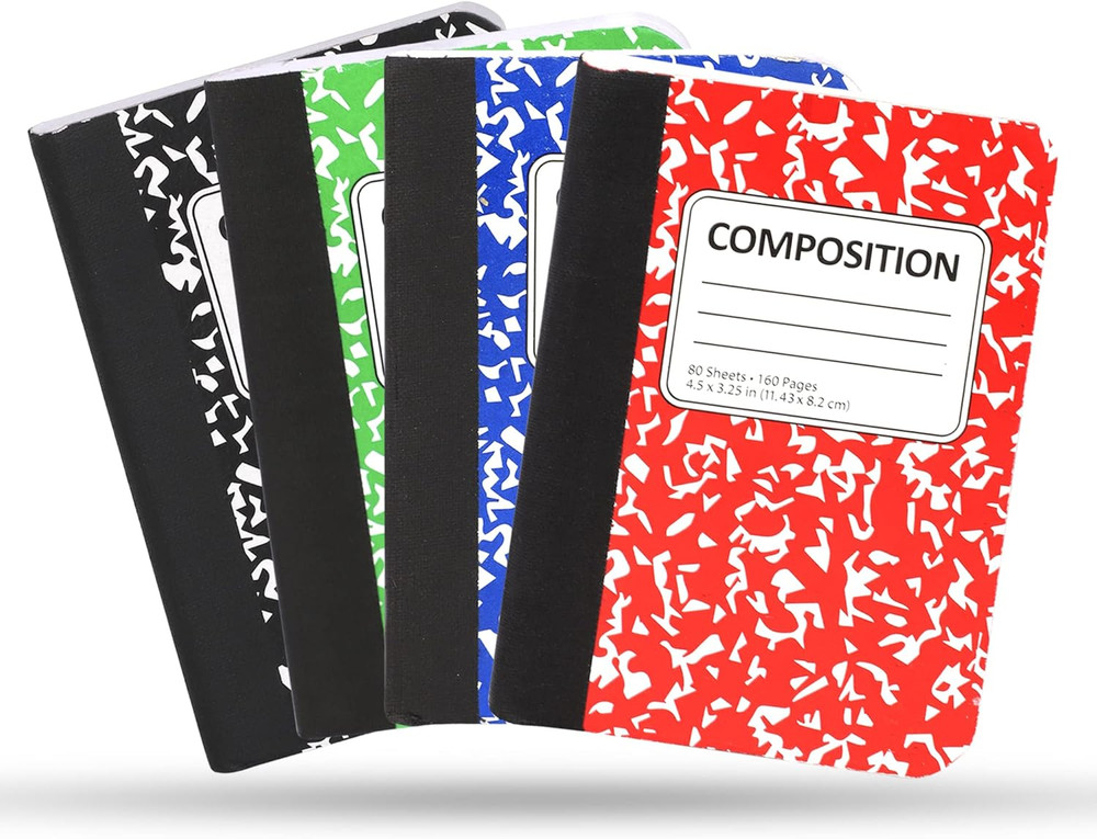 Mini Composition Notebooks, Mini Composition Books Bulk, Small Pocket Noteboo...