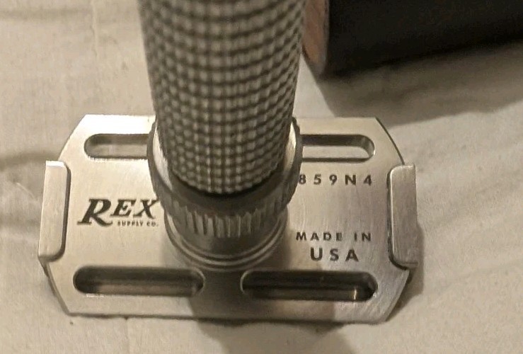 Rex Supply Co. Ambassador Adjustable Stainless Steel DE Razor & Leather Case
