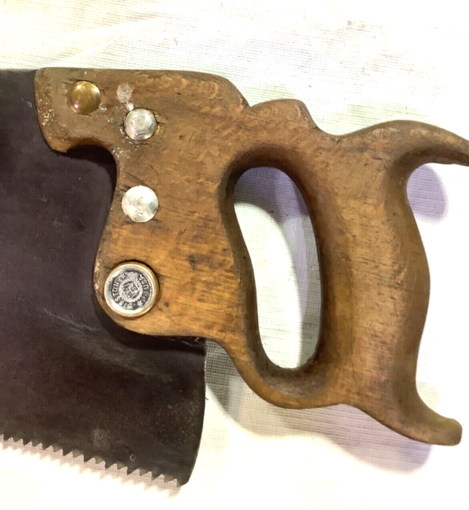 6 woodworking handsaws good condition